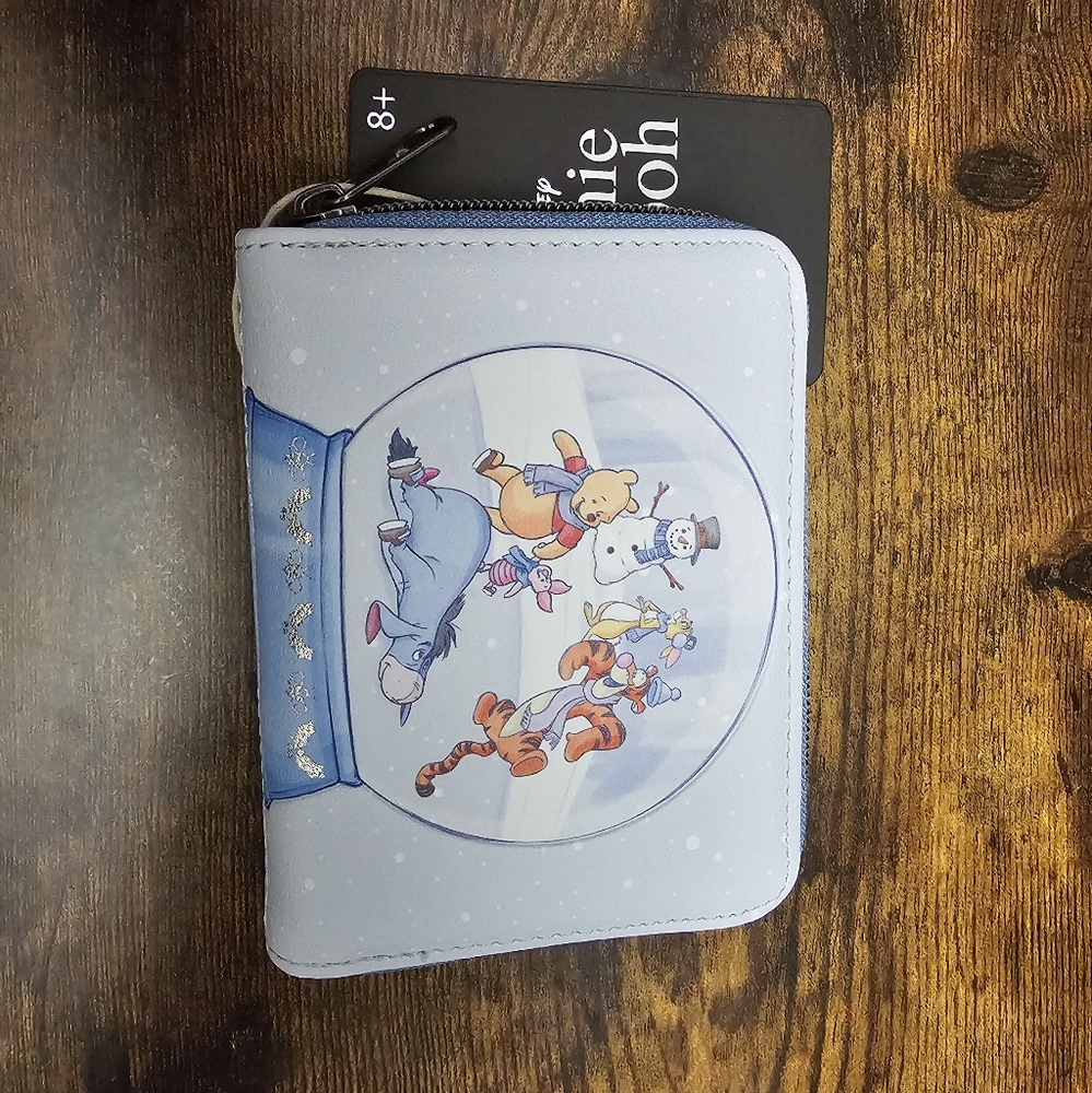 Disney Winnie the Pooh Light Blue Coin Purse